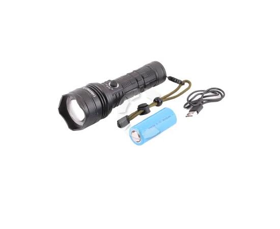 Фонарь ручной "СИБИРСКИЙ СЛЕДОПЫТ-ROCKET", 1 LED, аккум. 220В/60/, фото , изображение 2