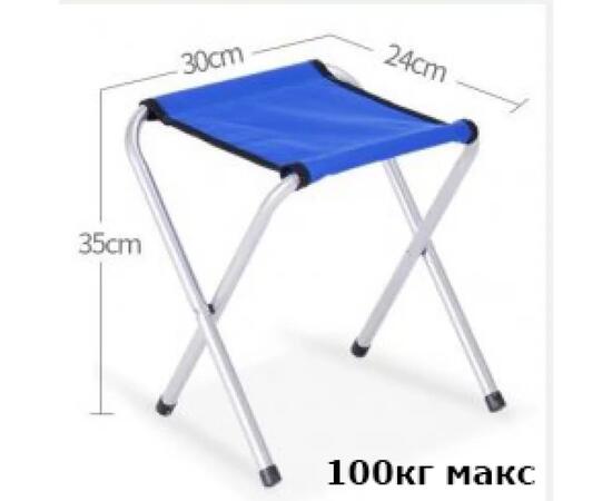 Стол туристический Bison 60*120см (белый) + 4 стула / C-4-60*120-WT, Цвет: белый, Размер: 120х60 см, фото , изображение 2