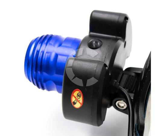 Фонарь налобный "СИБИРСКИЙ СЛЕДОПЫТ-Лайт", 1 LED + 2 COB, zoom, аккум. 220В/60/, фото , изображение 4