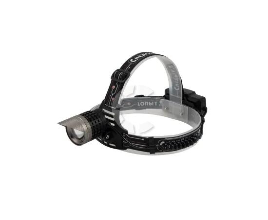 Фонарь налобный "Сибирский Следопыт -SOL", 1LED WARM,аккум.220В/50/60/, фото 