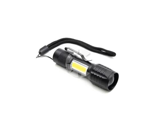 Фонарь ручной "СИБИРСКИЙ СЛЕДОПЫТ-АУР МИНИ", 1 LED + 1 COB, аккум. 220В, USB/150/, фото , изображение 5