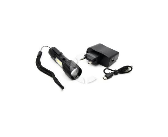 Фонарь ручной "СИБИРСКИЙ СЛЕДОПЫТ-АУР МИНИ", 1 LED + 1 COB, аккум. 220В, USB/150/, фото , изображение 8