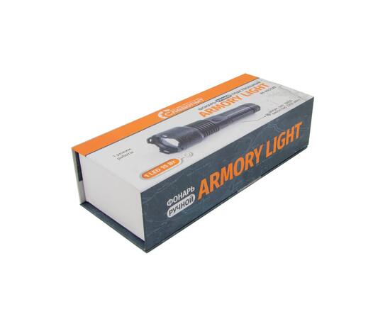 Фонарь ручной подствольный "СИБИРСКИЙ СЛЕДОПЫТ-ARMORY LIGHT", 1 LED, аккум. 220В, фото , изображение 6