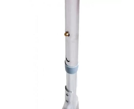 Стол туристический Bison 60*120см (белый) + 4 стула / C-4-60*120-WT, Цвет: белый, Размер: 120х60 см, фото , изображение 5