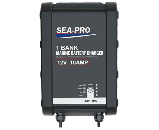 Зарядное устройство Sea-Pro ТЕ4-0333 (1х12В AGM, LEAD-ACID, LiFePo4), фото 