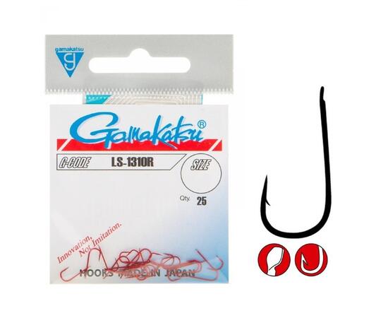 Крючки GAMAKATSU LS-1310R size 014,25st., фото 