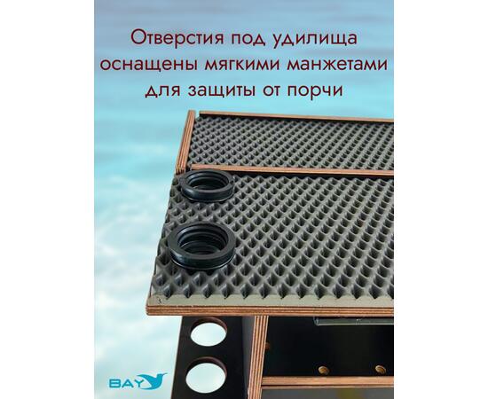 УКБ с отверстиями под 4 удилища + столик/дверца (УКБ 4УС) + EVA коврик, фото , изображение 9