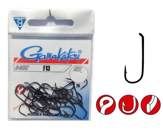 Крючки GAMAKATSU HOOK F13 #14, фото 