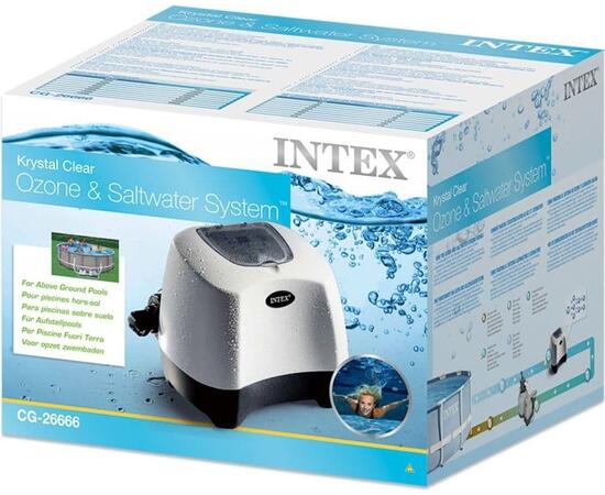 Система санобработки воды в бассейне Saltwater and ozone 230 вольт Intex 26666, фото , изображение 3