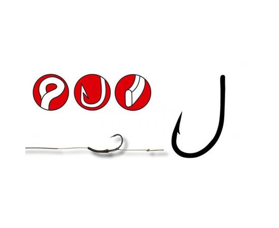 Крючки GAMAKATSU A1 G-CARP SUPER size 004, 10st, фото 
