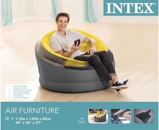 Надувное кресло empire Intex 68582, фото , изображение 3