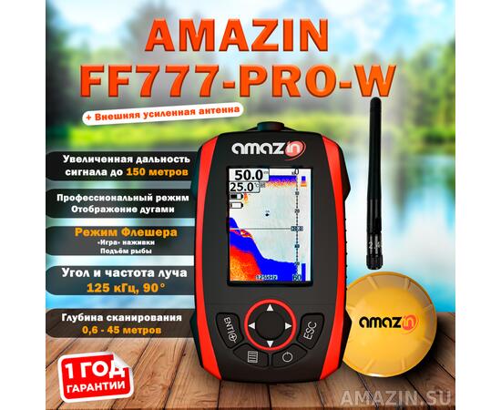 Беспроводной эхолот Amazin FishFinder FF777-PRO-W, фото 
