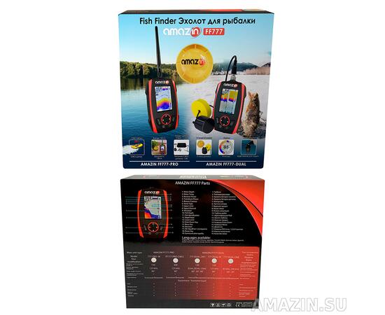 Беспроводной эхолот Amazin FishFinder FF777-PRO-W, фото , изображение 14