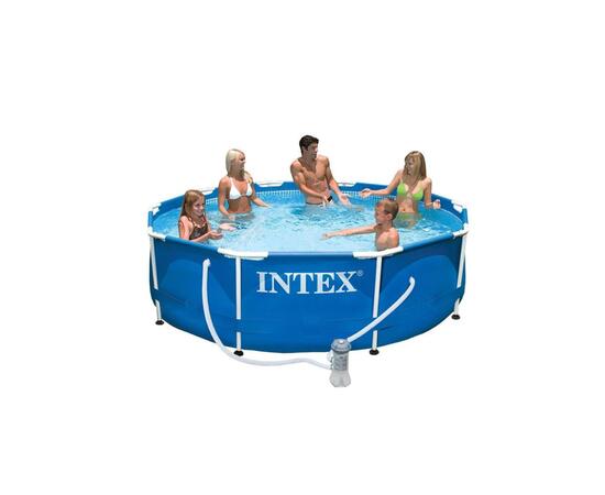 Каркасный бассейн Intex 305 x 76см с фильтр-насосом 1250 л/ч, Intex 28202, фото , изображение 12