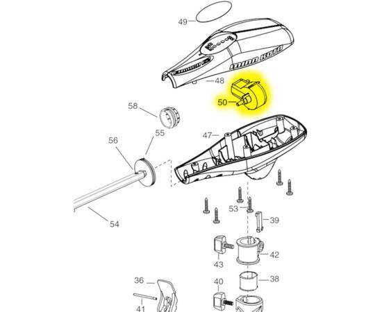 Переключатель скоростей MINN KOTA SWITCH, 5 SPD FWD / 3 REVERSE  (З/Ч), фото , изображение 3