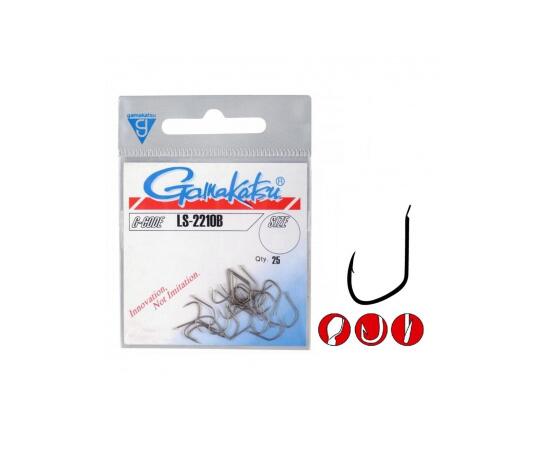Крючки GAMAKATSU HOOK LS-2210B 15p N/L #18, фото 