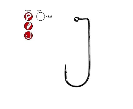 Крючки GAMAKATSU HOOK JIG 22 NKL #1 /0, Размер: 1/0, фото 