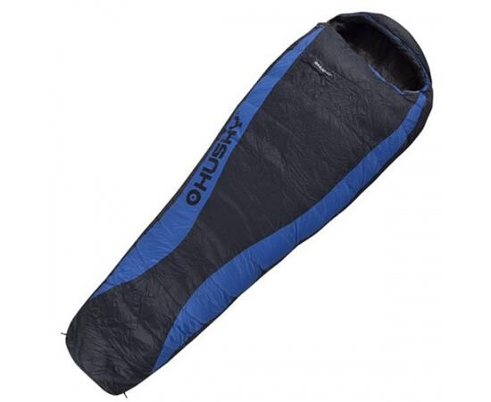 Спальный мешок Husky Drape -20С 220х85 см Black/Blue, фото 