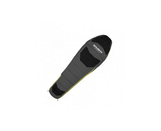 Спальный мешок Husky Espace -6С 210х85 см Black/Green, фото , изображение 2