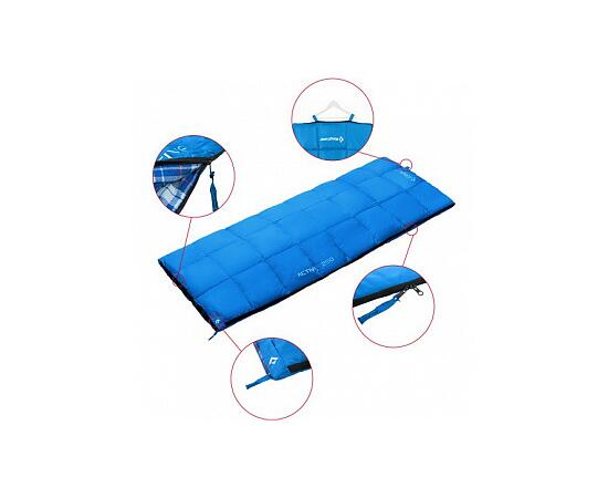 Спальный мешок KingCamp Active 250 (-5С) 3103 blue, фото , изображение 2