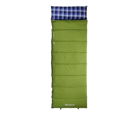 Спальный мешок KingCamp Camper 300 (-7С) 3169 green, фото 