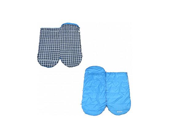 Спальный мешок KingCamp Free Space 250 (+10С) 3168 blue, фото , изображение 4
