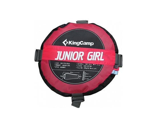 Спальный мешок KingCamp Junior Girl (+5С) 3195 pink, фото , изображение 6