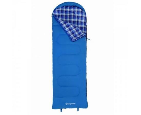 Спальный мешок KingCamp Oasis 250+ 8015 blue, фото 
