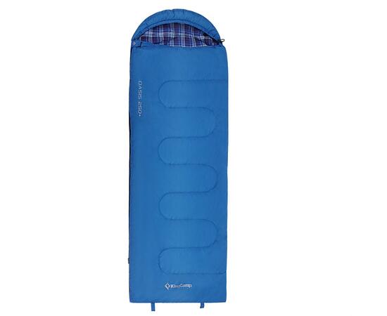 Спальный мешок KingCamp Oasis 250+ 8015 blue, фото , изображение 2