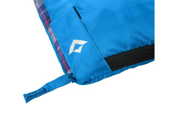 Спальный мешок KingCamp Oasis 250+ 8015 blue, фото , изображение 7