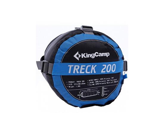 Спальный мешок KingCamp Trek 200 (-4С) 3191 blue, Цвет: синий, фото , изображение 3