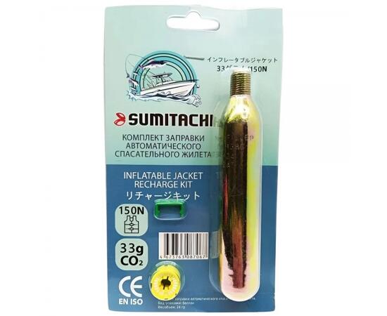Баллон CO2 для автоматического спасательного жилета Sumitachi, фото 