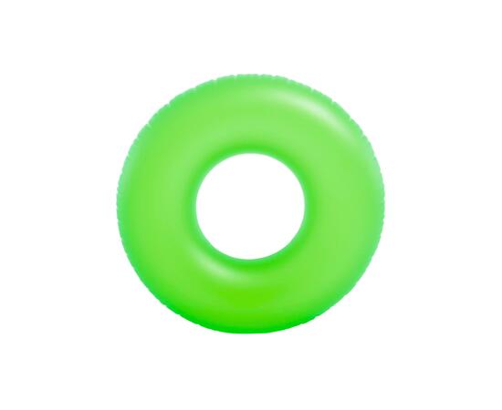Неоновые надувные круги Intex 59262, Цвет: зеленый, Размер: 91см, фото , изображение 4