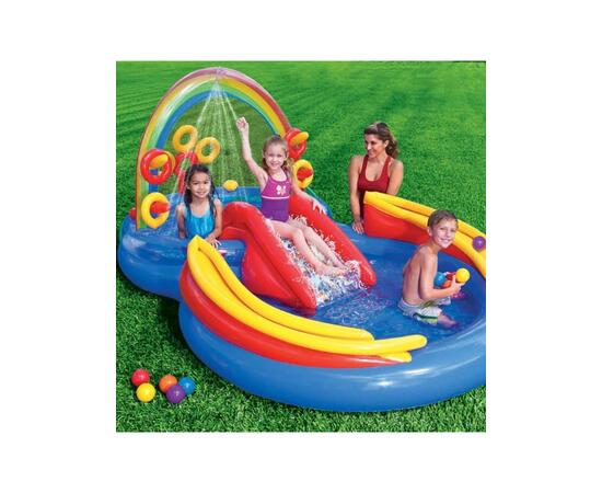 57453 Игровой центр Intex Радуга, 297 х 193 х 135 см, от 3 лет, фото , изображение 10