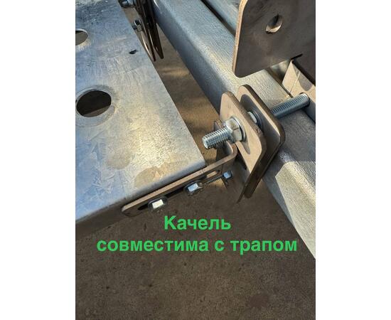 Роликовая система "Качель" в сборе с роликами для лодочного прицепа, фото , изображение 5