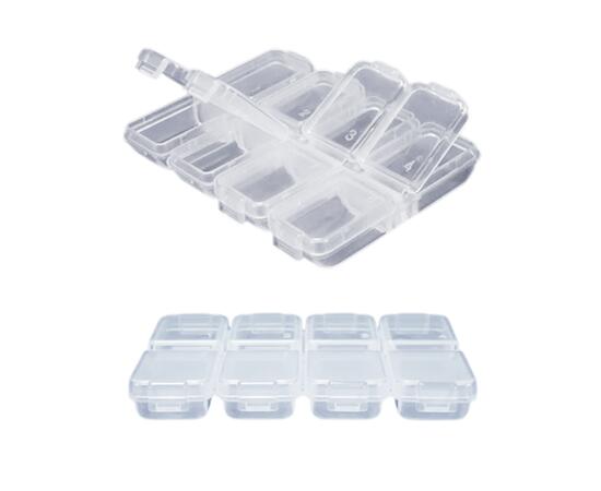 Коробка MEIHO FB-8 Clear 86x64x13, фото , изображение 3