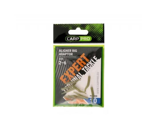 Адаптер "Лентяйка" CARP PRO Aligner Rig Adaptor Size 6-2 (10 шт), фото , изображение 2