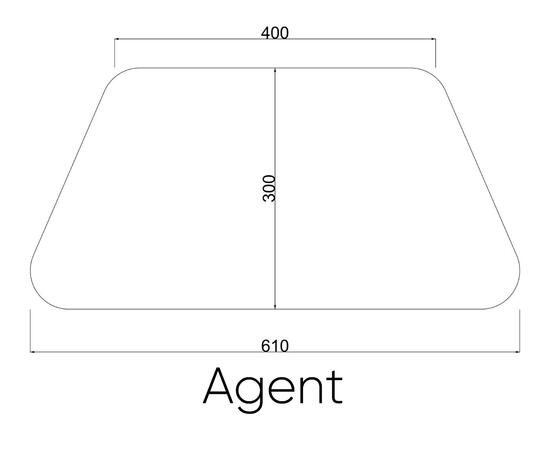 Надувная накладка X-river на носовое сиденье Agent, фото , изображение 2