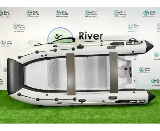 Надувная лодка RiverBoats RB 430 (Встроенный рундук) (транец S— 410 мм.), фото , изображение 2