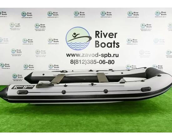 Надувная лодка RiverBoats RB 430 (Встроенный рундук) (транец L — 515 мм.), фото , изображение 6