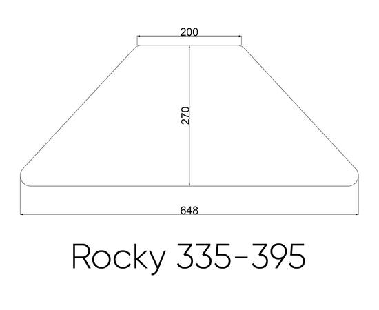 Надувная накладка X-river на носовое сиденье Rocky 335-395, фото , изображение 2