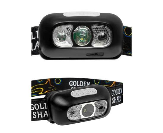 Налобный Фонарь GOLDEN SHARK South, фото , изображение 13
