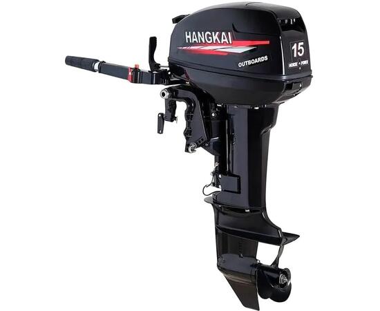Мотор лодочный Hangkai 15 HP 2-тактный, фото 