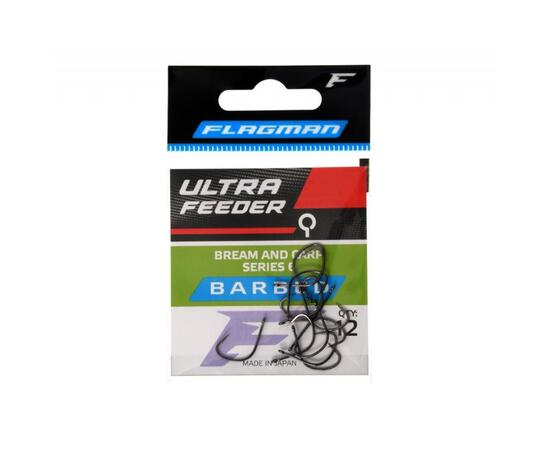 Крючок FLAGMAN Ultra Feeder Bream And Carp Series 6 #12 12 шт., фото , изображение 2