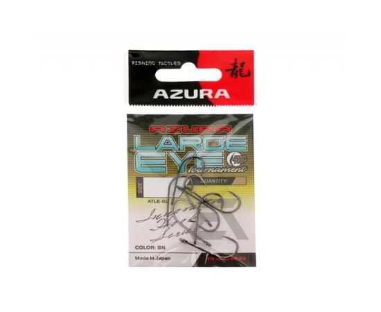 Крючки AZURA Tournament Large EYE #02, фото , изображение 2