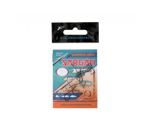 Крючки FLAGMAN Sargan Spinning Hook #8, фото , изображение 2
