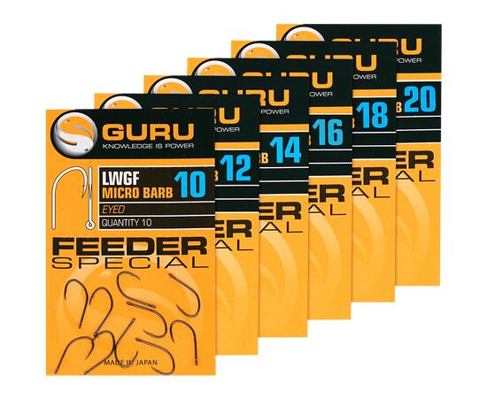 Крючок GURU LWG Feeder Special Eyed №12, фото , изображение 2