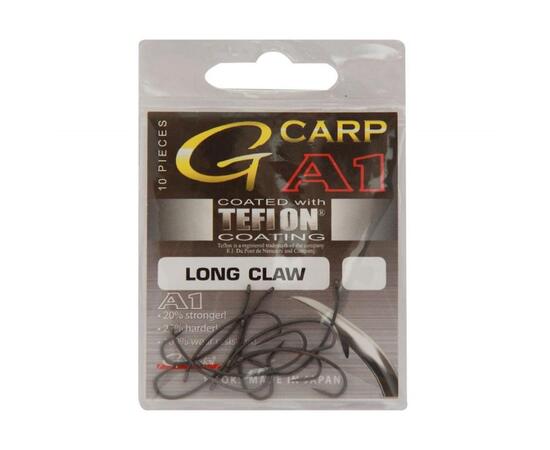 Крючок GAMAKATSU G-Carp A-1 Long Claw T/C №2 10шт., фото , изображение 2