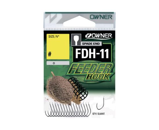 Крючок OWNER Feeder Hook FDH-11 BC №18 17шт (ЛОПАТКА), фото 