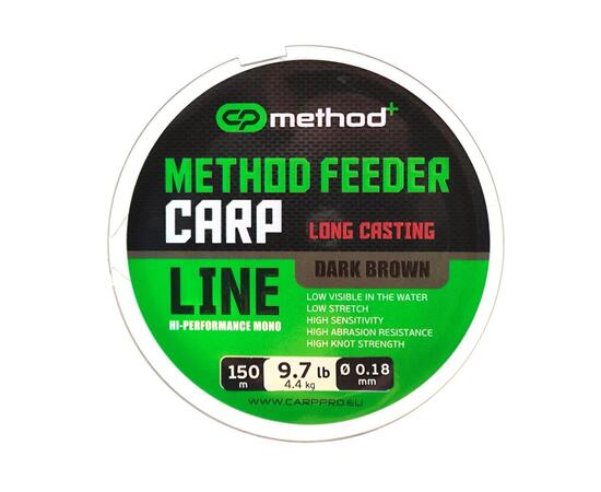 Леска CARP PRO Method+ Method Feeder Carp 150м 0,30мм, фото , изображение 2
